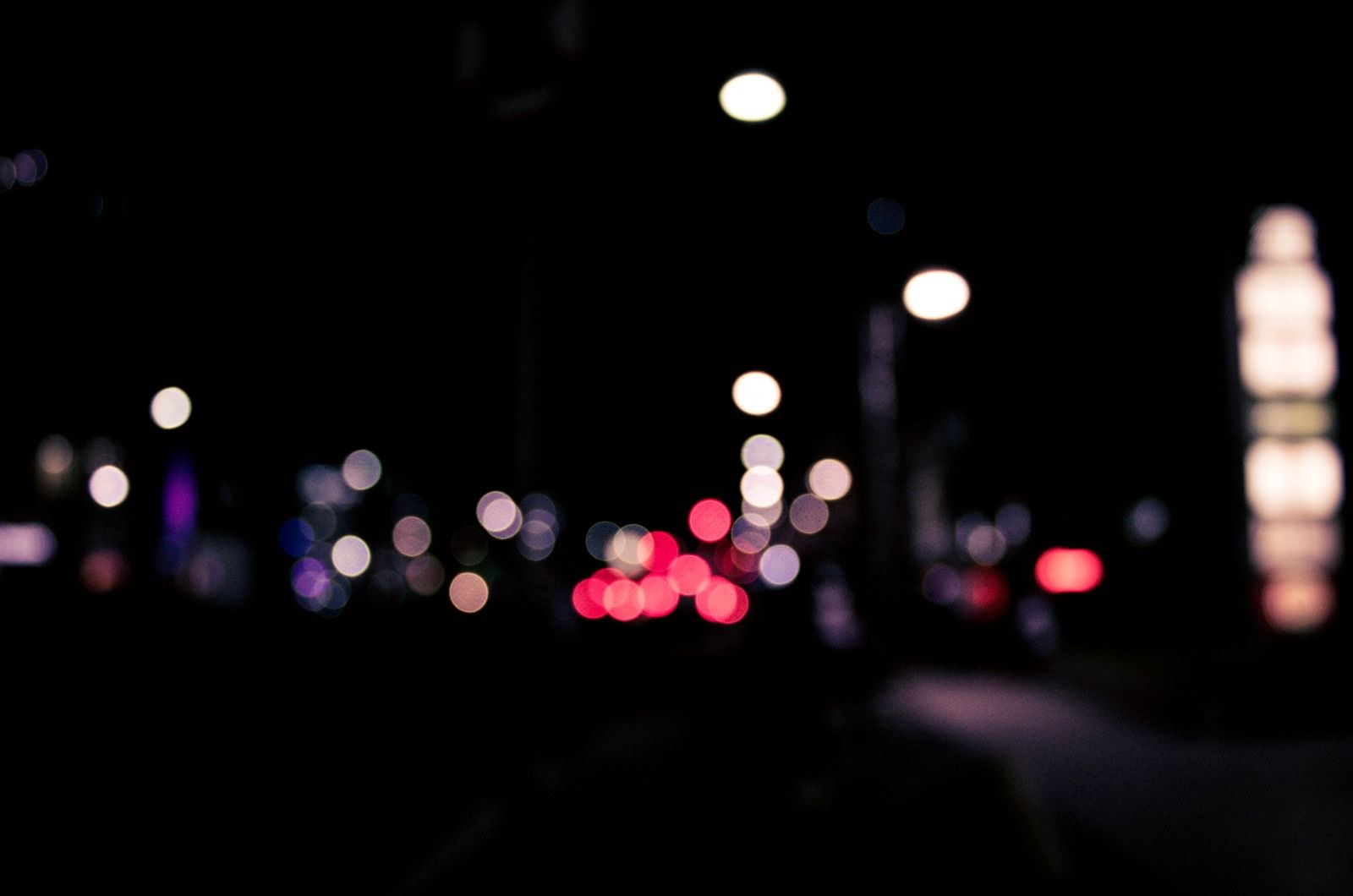 City-night commercial project frame